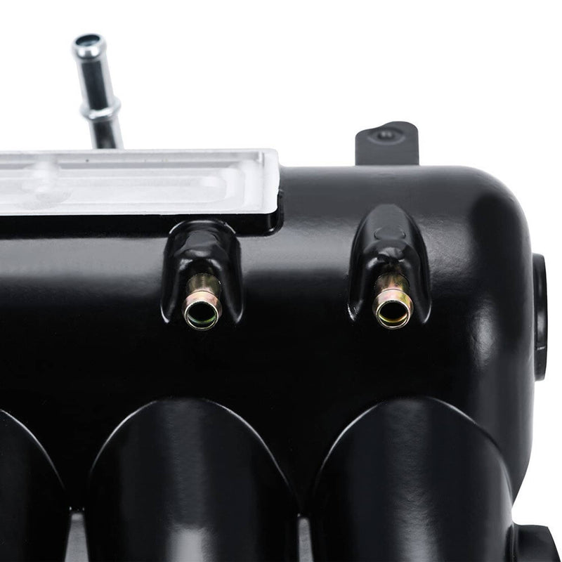 Black Intake Manifold for 1988-2000 Honda Civic Del Sol D15A2 D16Y8 D-Series