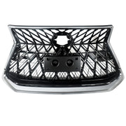 DURAFORCE Front Upper Grille Chrome Sport Style for 2016-2021 for Lexus LX570 Luxury