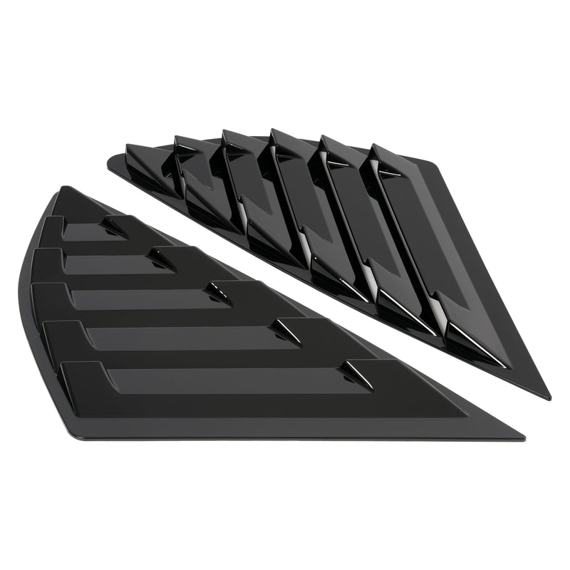 Side Quarter Window Louver Cover Scoop Vent for Ford Mondeo Fusion 2013-2020
