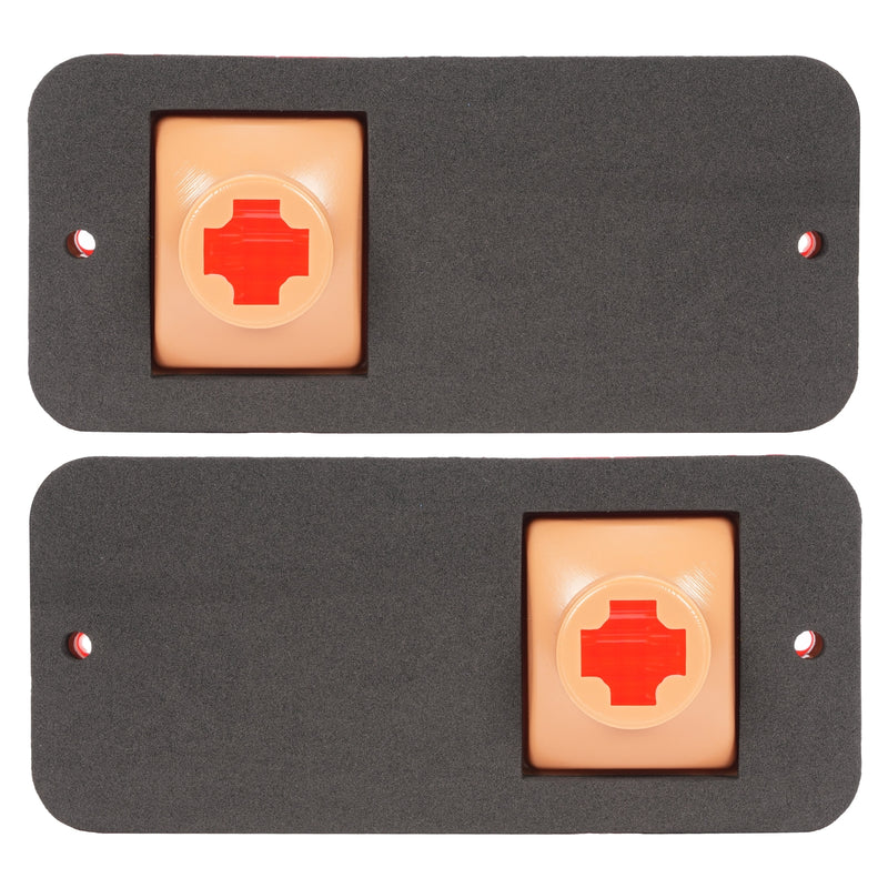 Rear Red Side Marker Lights for Chevrolet GMC C/K Pickup Trucks 1968-1972 Set