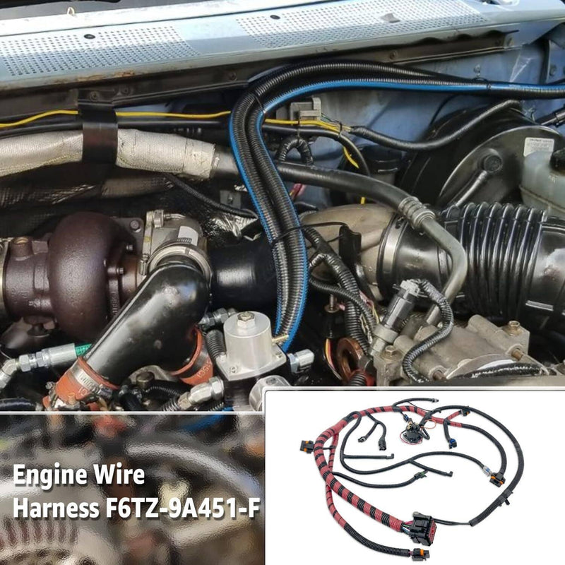 F6TZ9A451F Turbo Direct Injected Wire Harness for Ford F250 F350 7.3L 1994-1996