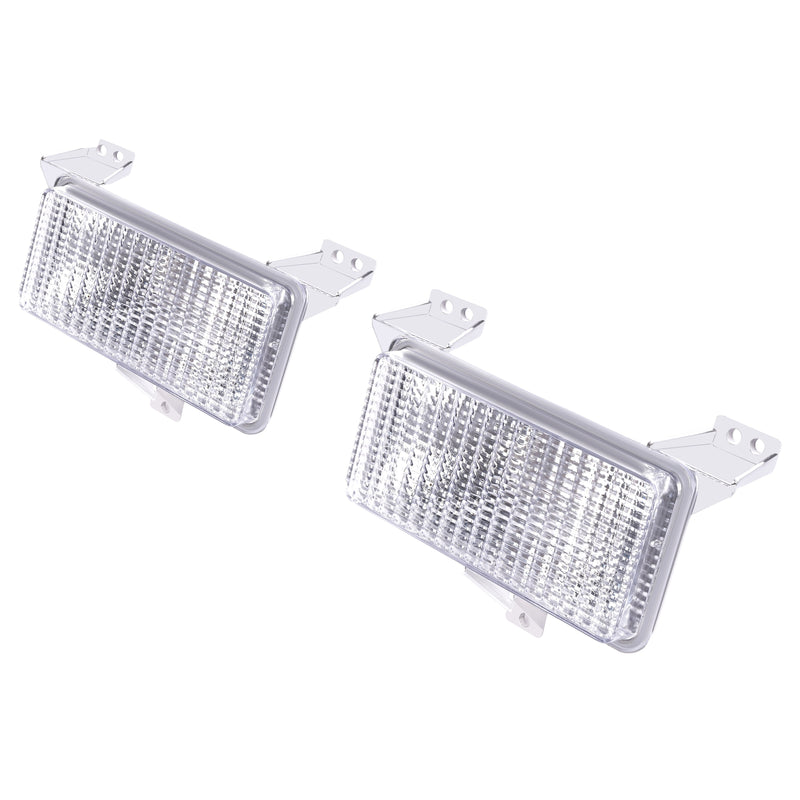 Turn Signal Corner Park Lights for Chevy for GMC Pickup Truck 1983-1991 Pair