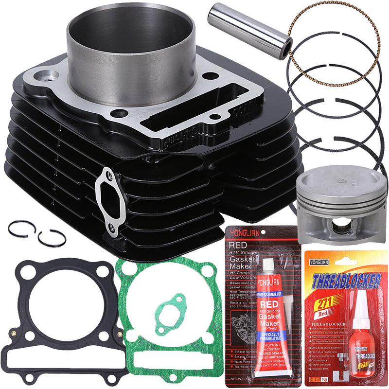 Cylinder Piston Gasket Top End Kit for Yamaha Warrior 350 1987-2004 348cc 83mm