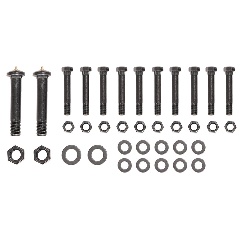 Slipper Spring Tandem Axle Hanger Kit 2" with Equalizer Bolts for Trailer