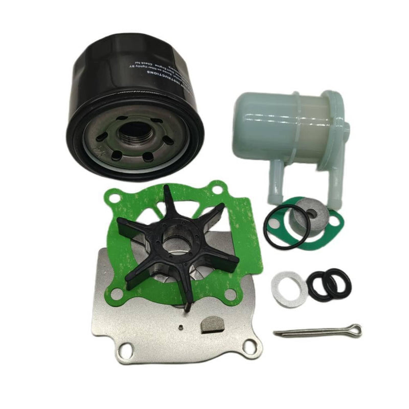 DURAFORCE 17400-89822 17461-96301 Outboard Maintenance Repair Kit for Suzuki DF25 DF30