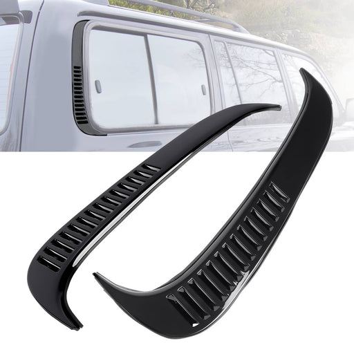 DURAFORCE Rear Louver Quarter Window Vent Set for Lexus LX450 for Toyota Land Cruiser 80