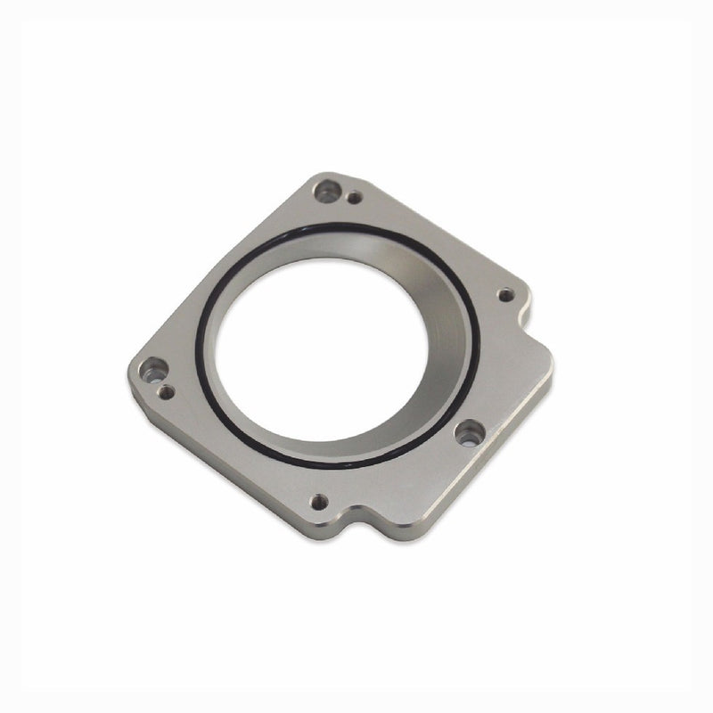 92mm Aluminum Manifold Throttle Body Adapter Plate 3 Bolt Intake to 4 Bolt
