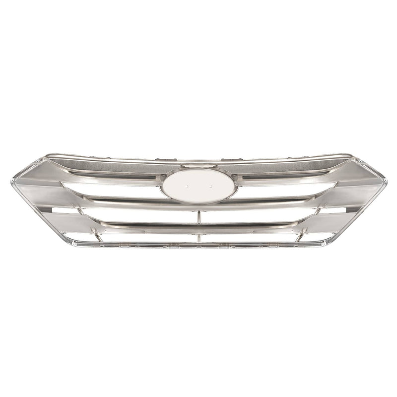 DURAFORCE Front Upper Lower Bumper Grille Set for Hyundai Santa Fe Sport 2013-2016