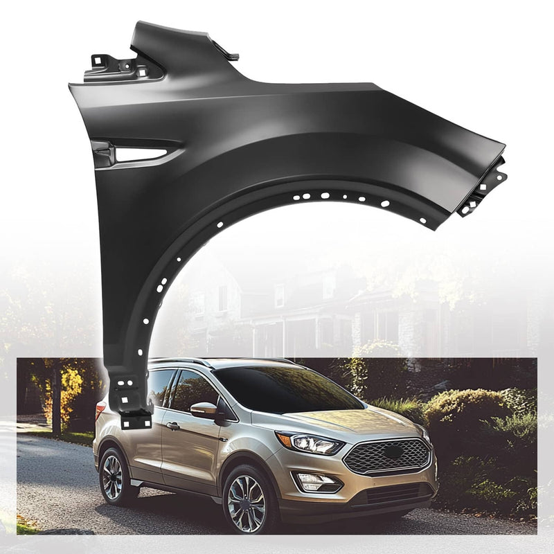DURAFORCE Right Front Fender for Ford Escape 2013-2019 Passenger Side S SE Titanium