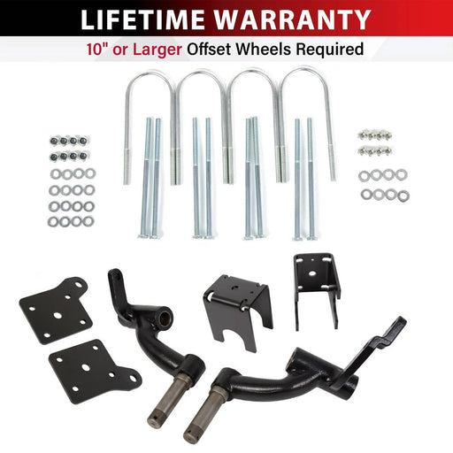 DURAFORCE 6" Drop Spindle Lift Kit for EZGO TXT Gas Electric Golf Cart