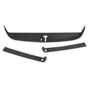 DURAFORCE Rear Inner Window Trim Set for Chevrolet Corvette Coupe Black 1984-1996
