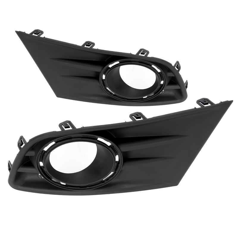 Pair Front Bumper Fog Light Lamp Cover Bezel Trim for Honda Pilot 2012-15 LH+RH