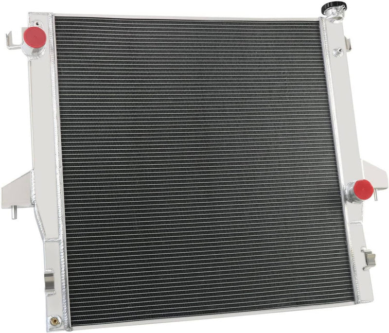 2 Row Radiator for Dodge Ram 2500 3500 2003-2009 5.9L 6.7L Diesel Cummins