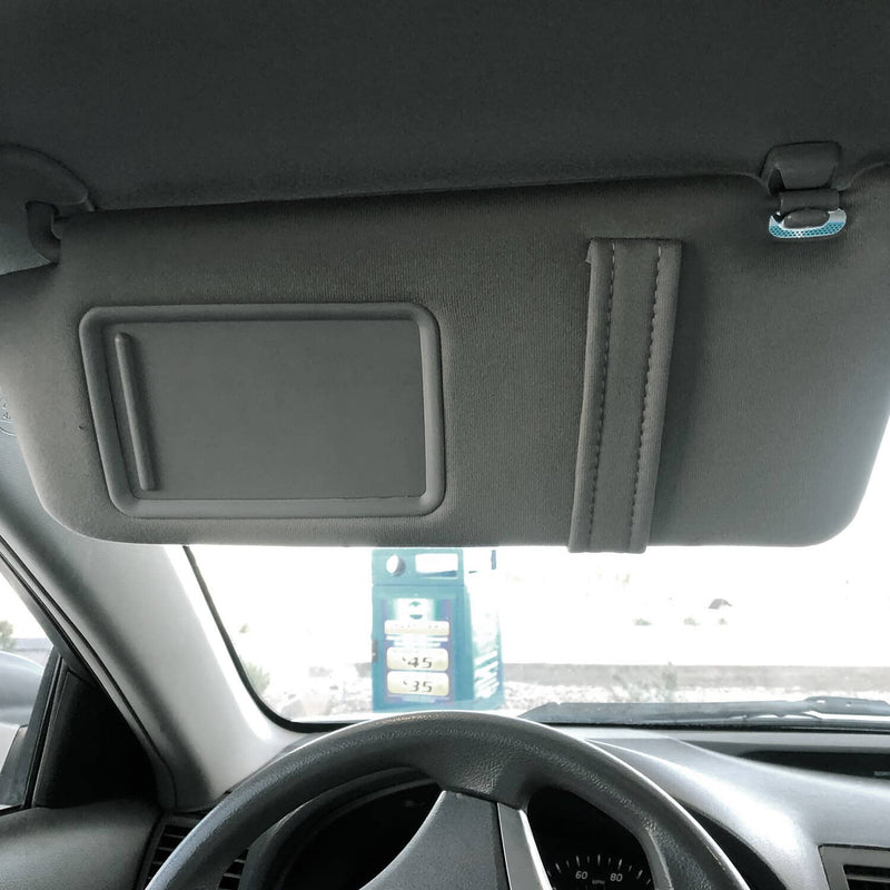 DURAFORCE Sun Visor Left & Right Side With Sunroof Gray for Toyota Camry 2007-2011 Pair