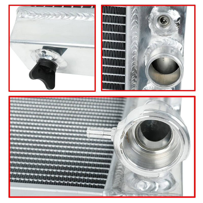 Aluminum Radiator 3 Row Core for Jeep Cherokee XJ Comanche 2.5 4.0L 1991-2001