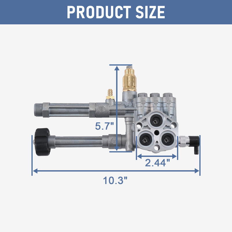RMW 2.2G24 Complete Pump Head Assy for SRMW 2.2G26 Pumps AR42518