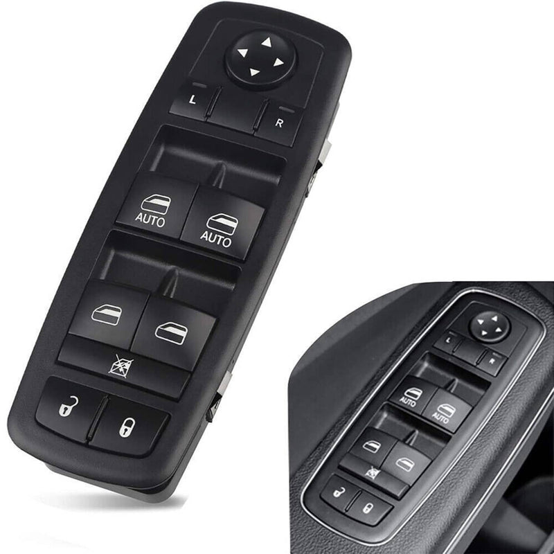 Front Driver Side Window Switch for Ram 1500 2500 56046823AE Black 2016-2018