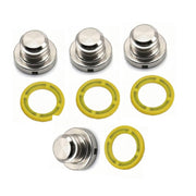 DURAFORCE 10-79953Q Drain Screw Kit for Mercury for Quicksilver Mercruiser Gearcase 4 Pack
