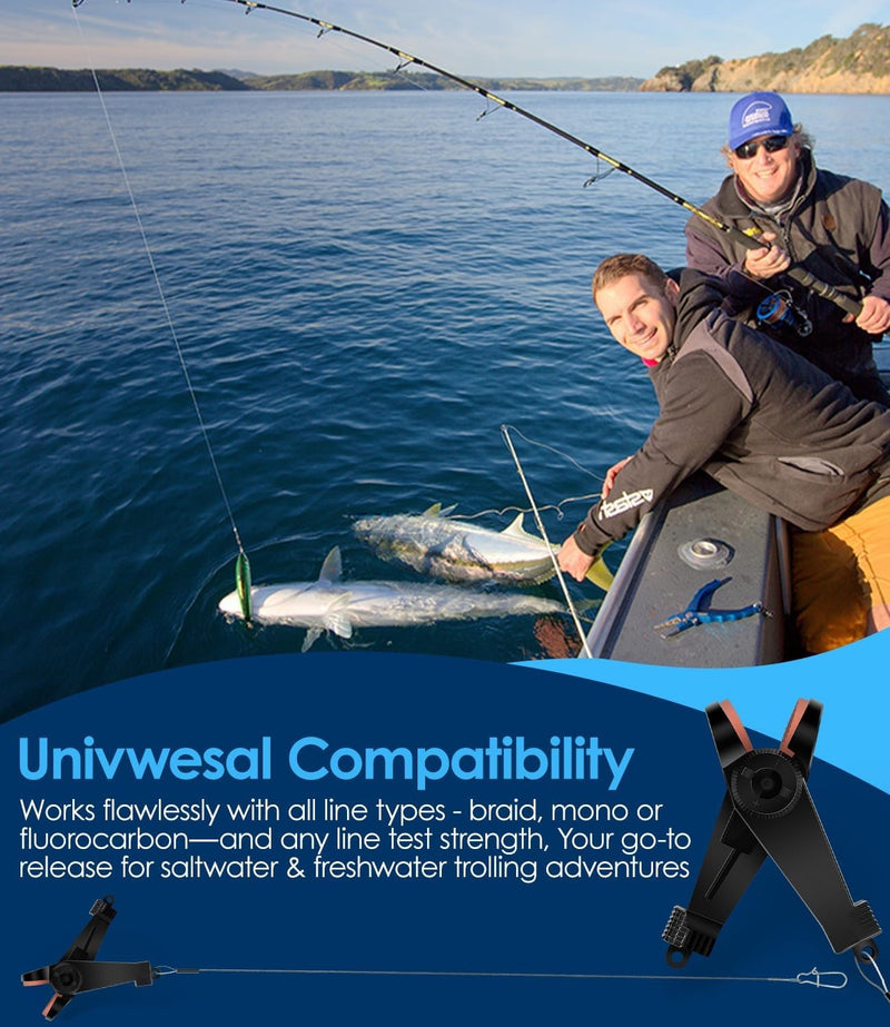 2250009 Universal Line Release for Saltwater & Freshwater Trolling 2-22 Lbs