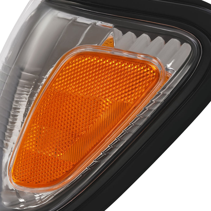 Corner Light Assembly with Black Trim for Toyota Tacoma 2001-2004 Left Side