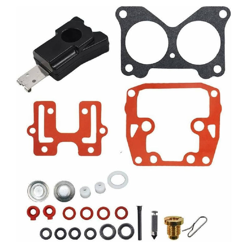 DURAFORCE 439076 398526 Carburetor Repair Kit Assembly for OMC BRP Johnson Evinrude