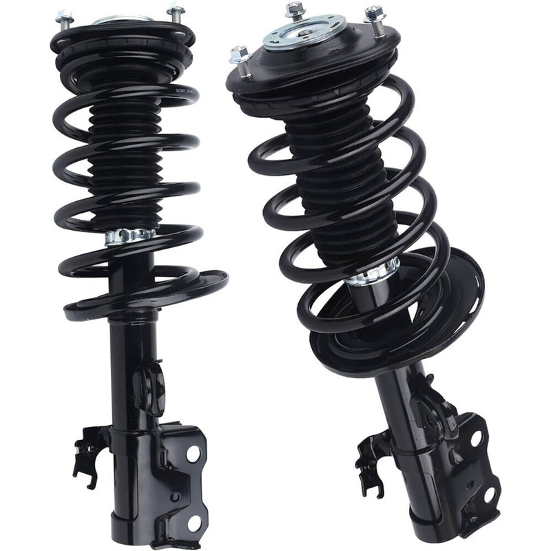 Set Front Complete Struts Shocks Coil Springs for 2010-2015 Toyota Prius 1.8L