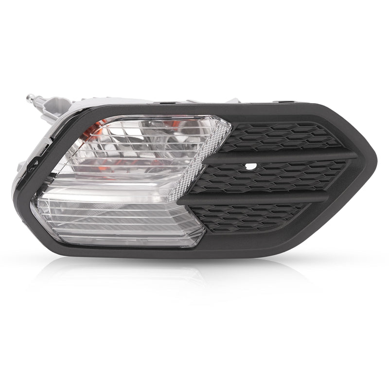 Right Side Fog Light with Black Bezel Cover for Ford Escape Kuga 2017 2018 2019