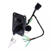 DURAFORCE 704-82570-12-00 Single Engine Key Switch Assembly Panel for Yamaha Outboard