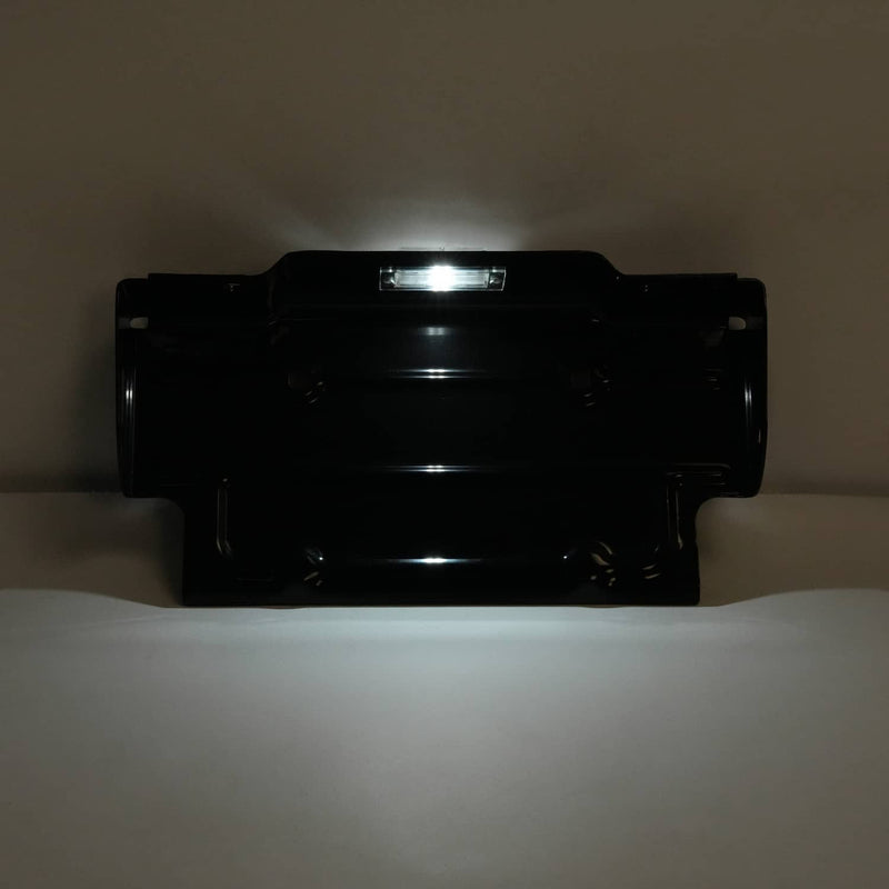 DURAFORCE Rear License Plate Frame With Lamp for Chevy Blazer for GMC Suburban 1967-1995