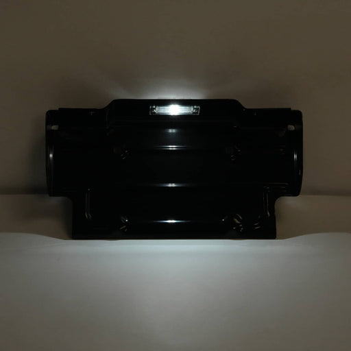 DURAFORCE Rear License Plate Frame With Lamp for Chevy Blazer for GMC Suburban 1967-1995