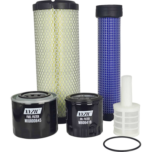 DURAFORCE Maintenance Filter Kit for John Deere 790 (SN 790001-) Engine 3TNE82A