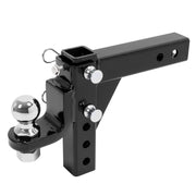 DURAFORCE 2" Receiver Trailer Hitch Ball Mount 9-1/2" Drop Tow Adjustable 7500lb