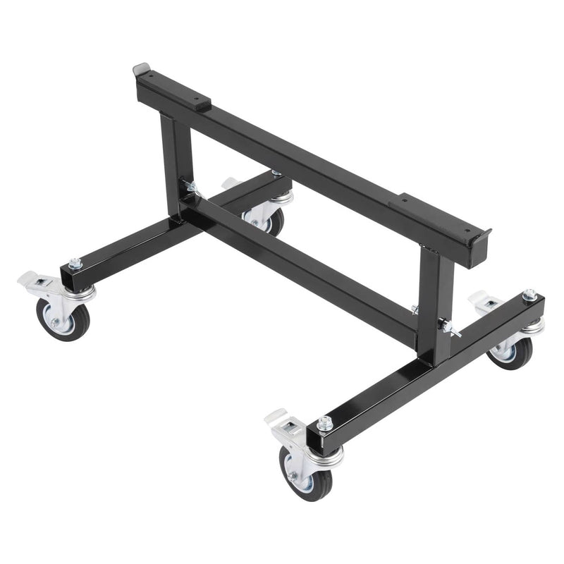 DURAFORCE Adjustable Chassis Stand for Sprint Midget Car 16-20in Locking Casters 2 Pieces