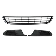 DURAFORCE For 2011-2013 2014 Volkswagen VW Jetta Front Lower Grille & Fog Light Cover Kit