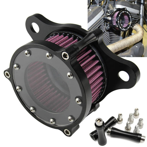 DURAFORCE Lucency Air Cleaner Intake Filter Systems for Harley Sportster XL 883 1200 04-17