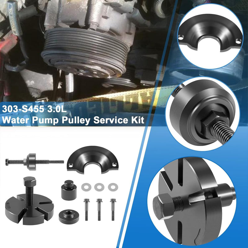 303-S455 Water Pump Pulley Removal Tool for Ford Mercury 303-009 211-185