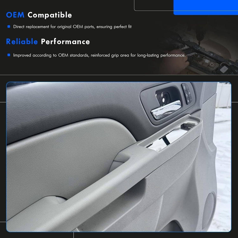 Front Driver Side Door Armrest Repair for Chevy GMC Tahoe Silverado 2010-2014