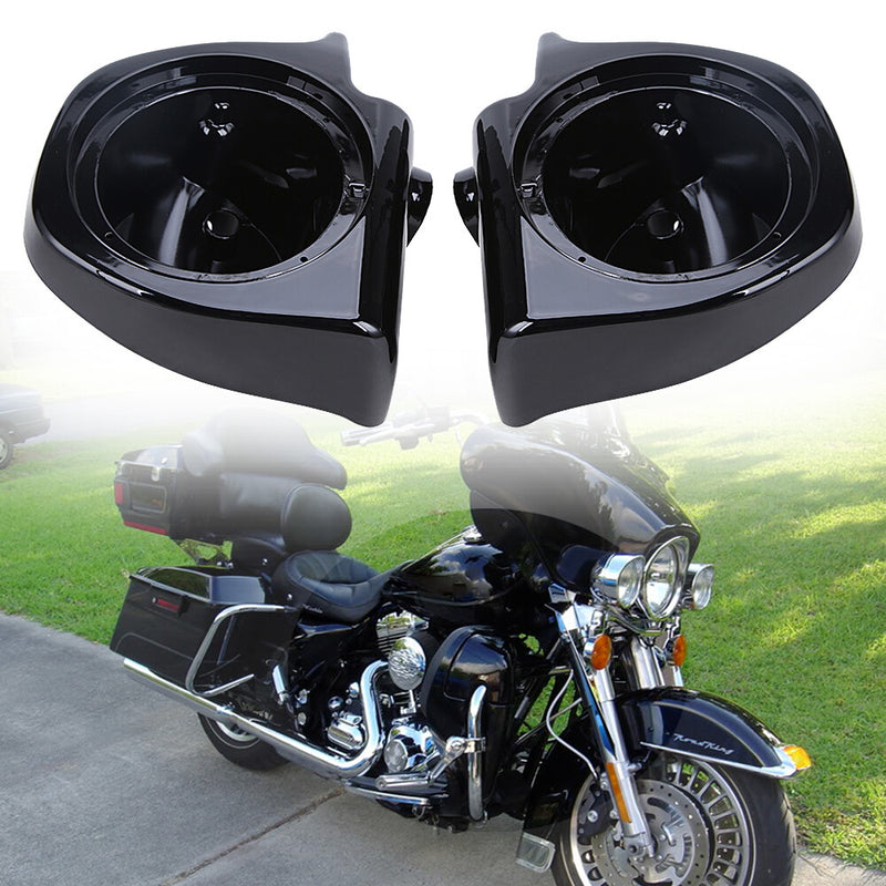 6.5" Speaker Pods Boxes Lower Vented Fairing for Harley Touring 1994-2013
