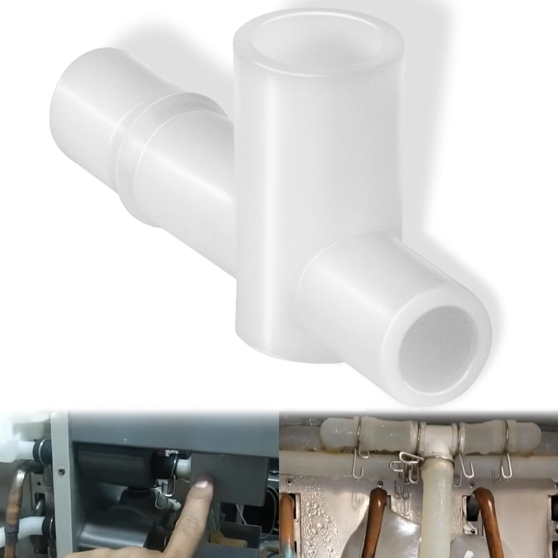 4A0177-01 Sanoprene Tee for Hoshizaki Ice Machine Water Line Connector 439197-01