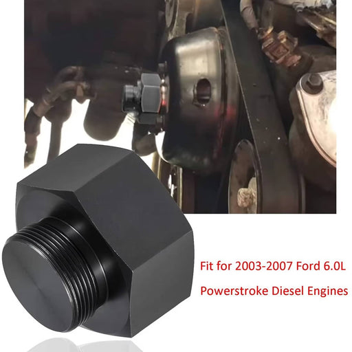DURAFORCE Fan Clutch Adapter for Ford 6.0L to 7.3L Powerstroke Diesel Mechanical 2003-2007