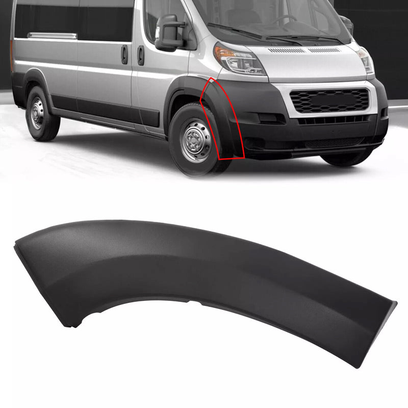 Right Front Bumper Molding Fender Flare for Ram ProMaster 2019 2020 2021 2022