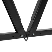 DURAFORCE Adjustable Truck Bed Ladder Rack Fits 54"-64" Pick Up Kayak SUP Carrier 150 Lb
