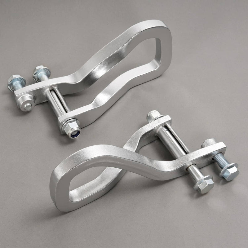 DURAFORCE #84195902 Chrome Recovery Hooks Bolts for GMC Sierra 1500 2019-2026 2 Pieces