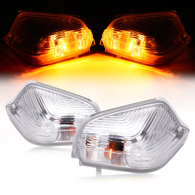 Side Mirror Indicator Light w/Bulb for Mercedes Benz Sprinter W906 2006-21 Pair