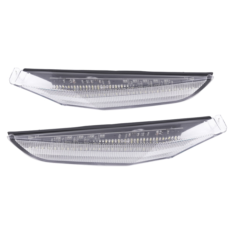 Pair Front Bumper Signal LED Side Marker Light for Infiniti G35 2003-2006