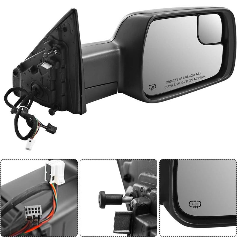 68276500AH Heated Mirror Power Fold Signal Light for Ram 1500 Right 2019-2024