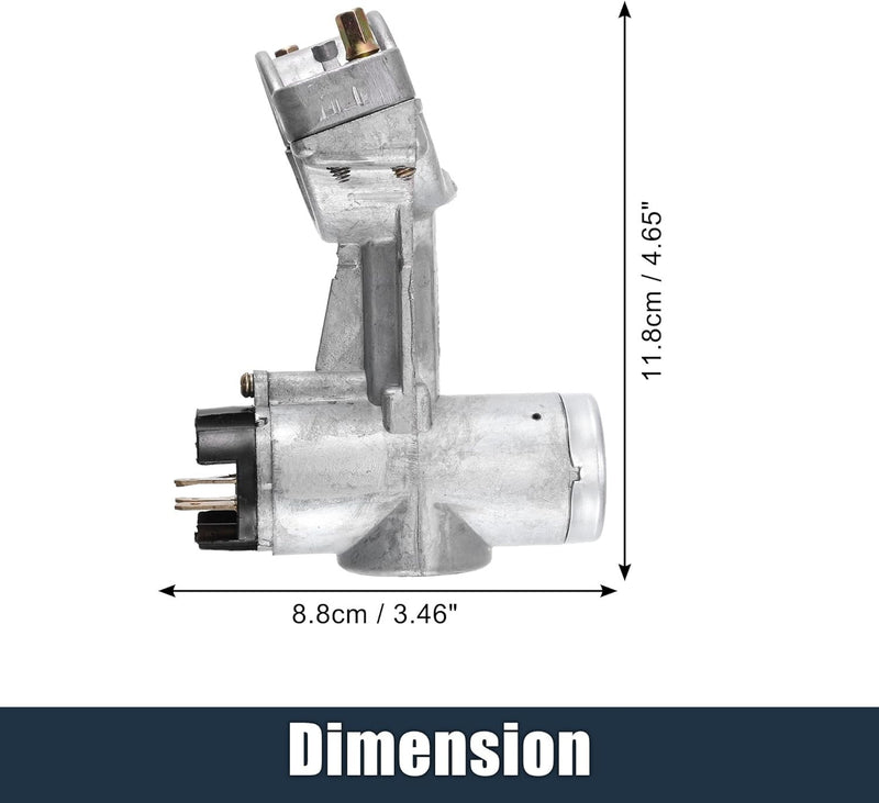 48710-02W00 Ignition Switch with Lock for Nissan 720 Pickup Base Model 1980-1985