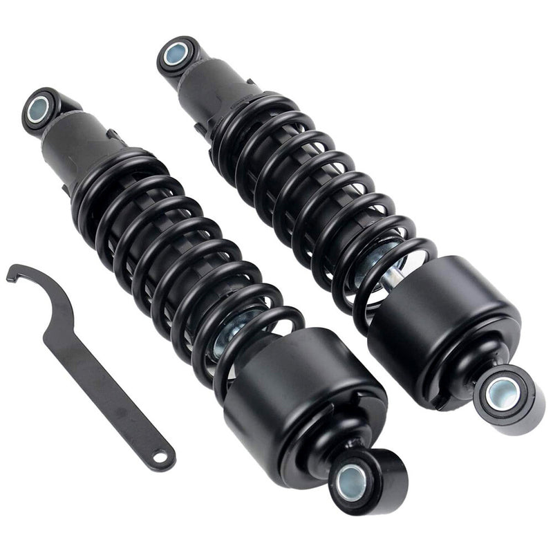 11.75in Black Rear Shocks Suspension for Harley Road King Classic FLHRC 1998-201