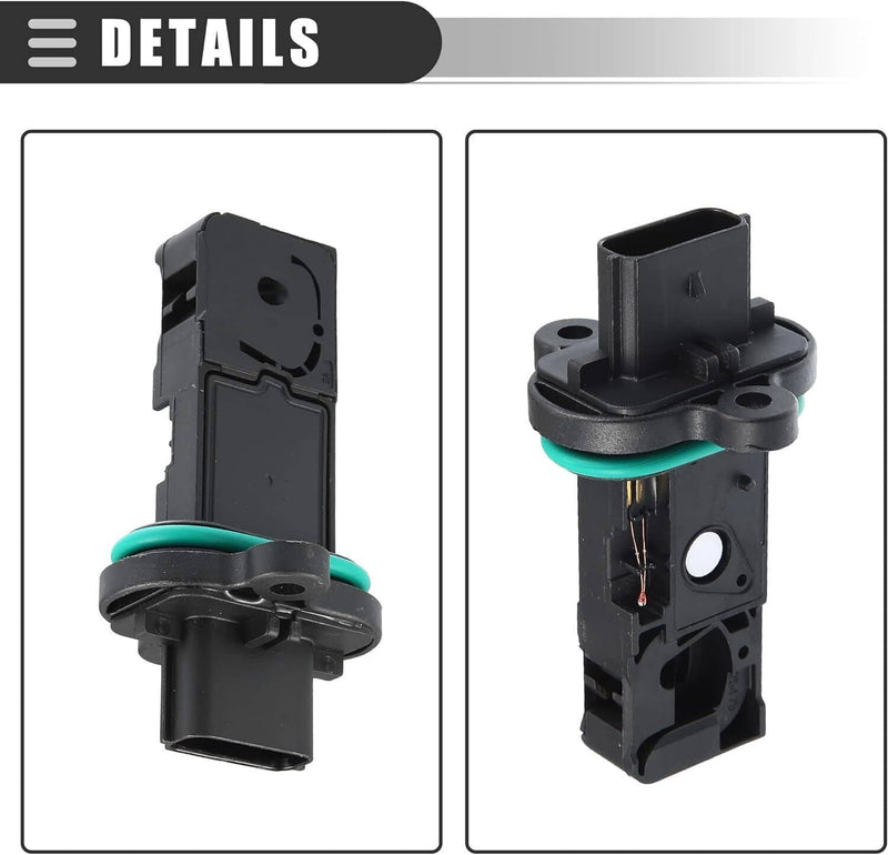 0280218419 Air Flow Sensor Meter for Chevrolet Cruze 2017-2019 1.4L 1.8L Black