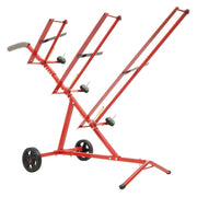 DURAFORCE Mobile Multi-Roll Masking Paper Machine Dispenser Holds 3 Rolls